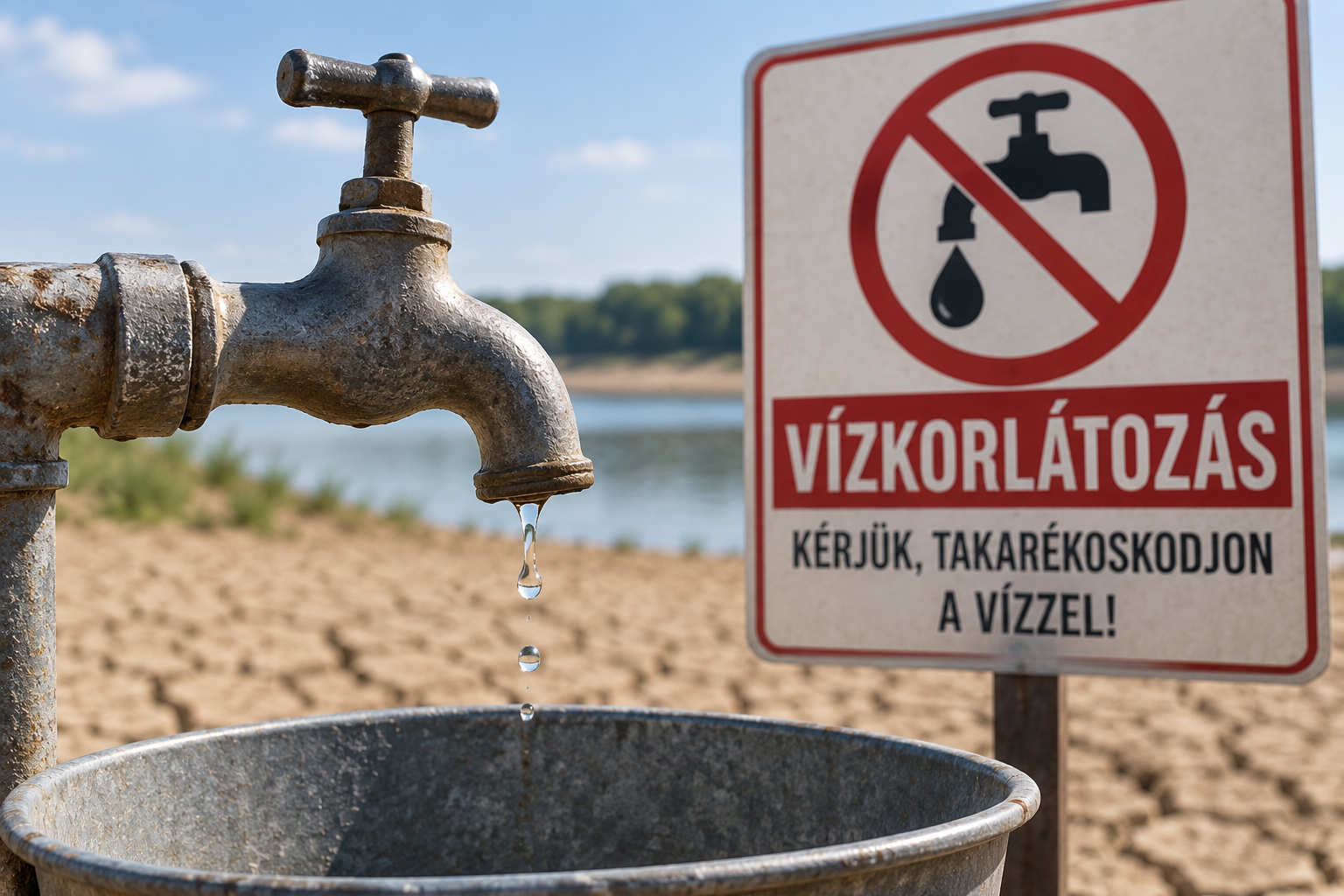 Vízkorlátozást vezettek be Pécsen