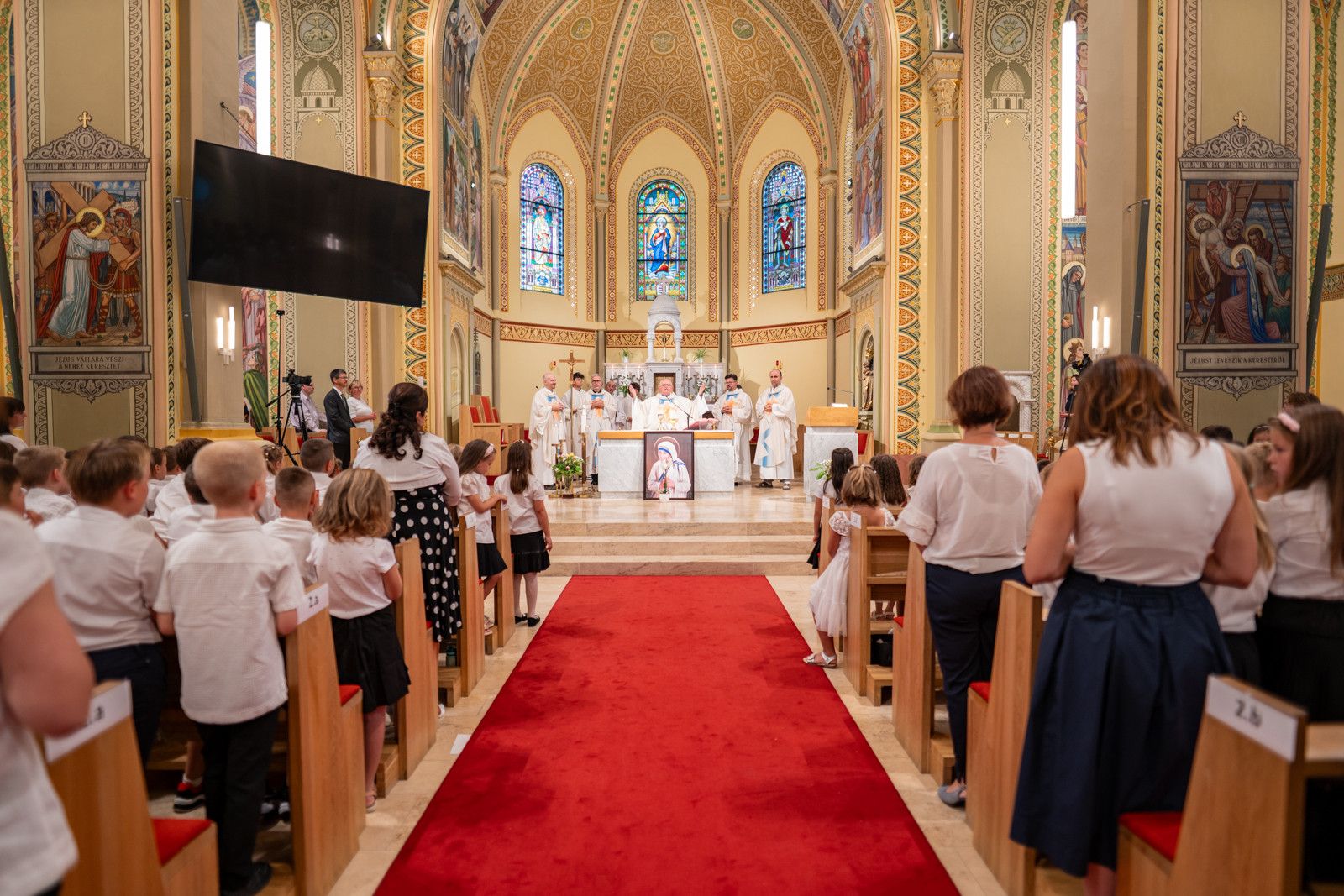 Veni Sancte a kaposvári székesegyházban