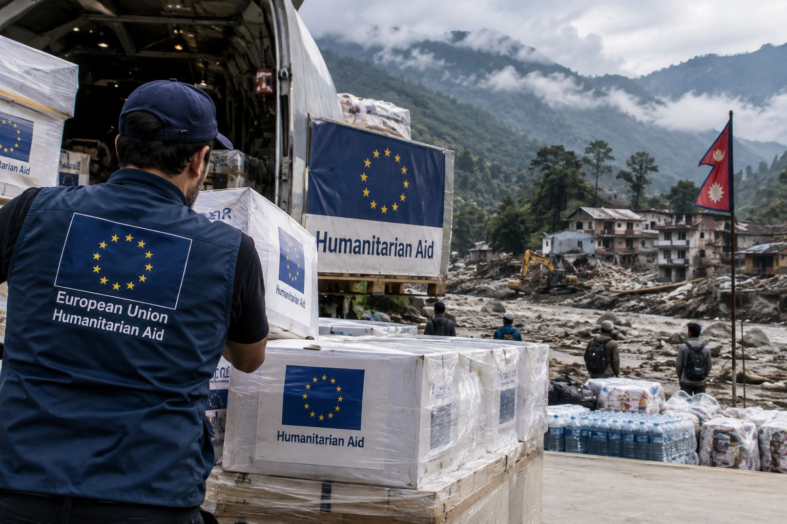 További uniós humanitárius segély érkezik Nepálba