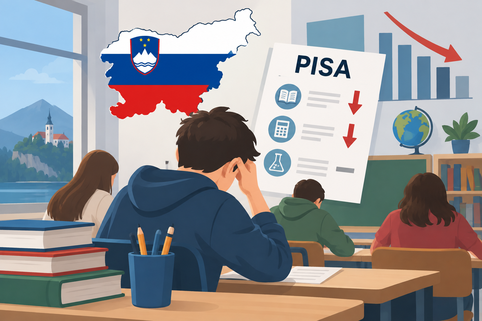 Oktatási reformot indít Szlovénia a gyenge PISA-eredmények miatt