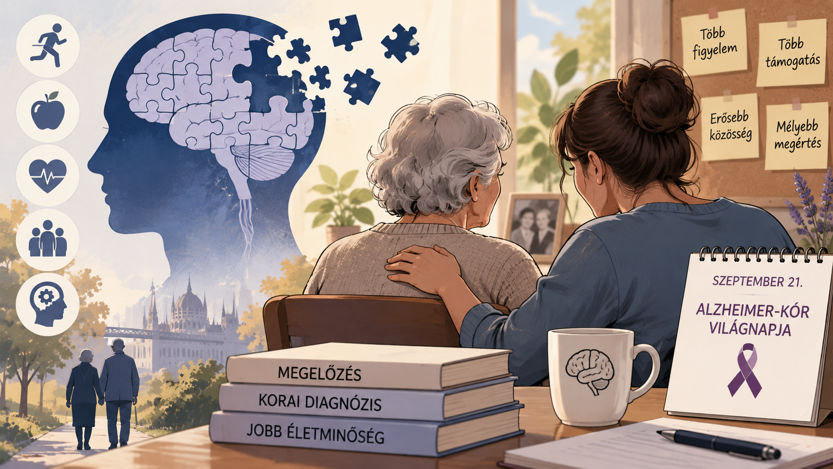 Az Alzheimer-kór egymillió embert érint Magyarországon