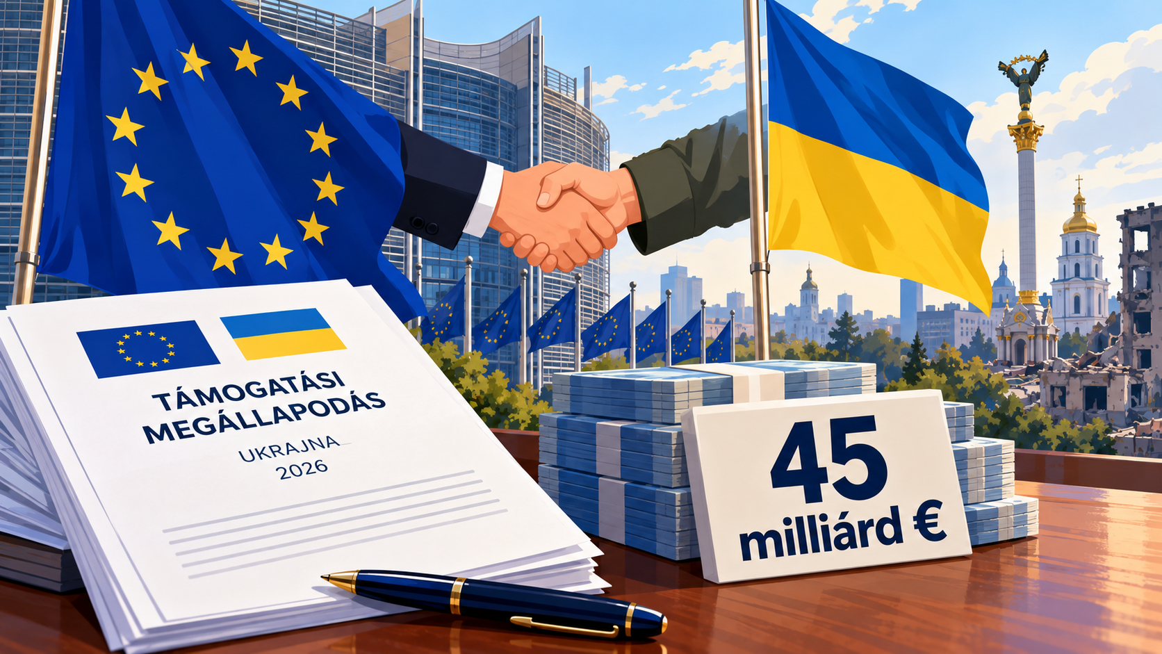 Megállapodott az Európai Unió és Ukrajna a jövő évi finanszírozásról