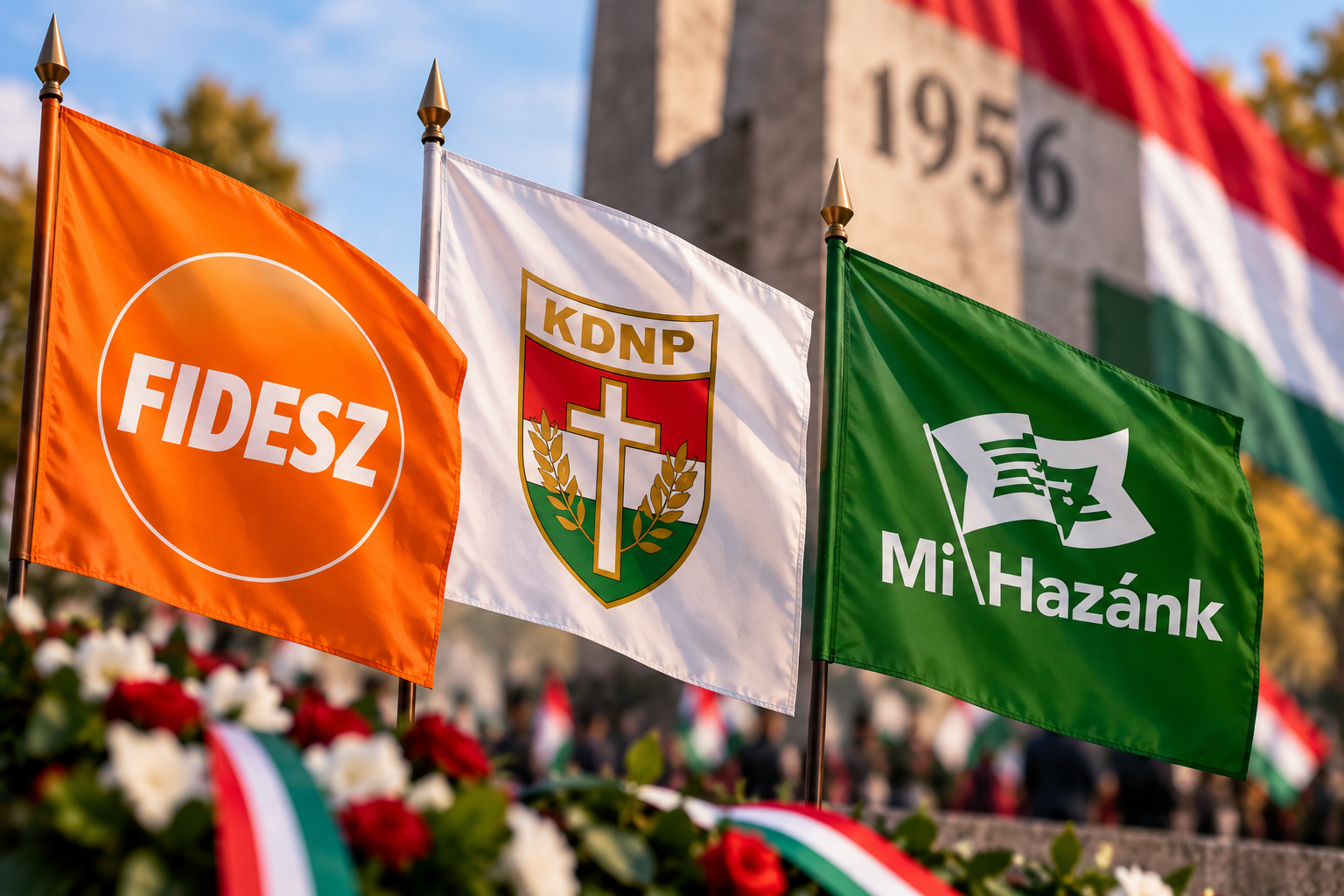 Az ellenzéki pártok is megemlékeztek az 1956-os forradalomról